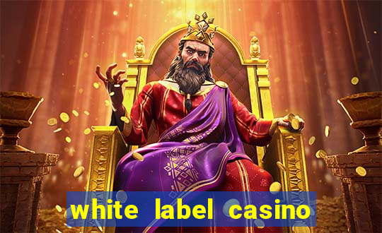 white label casino affiliate program